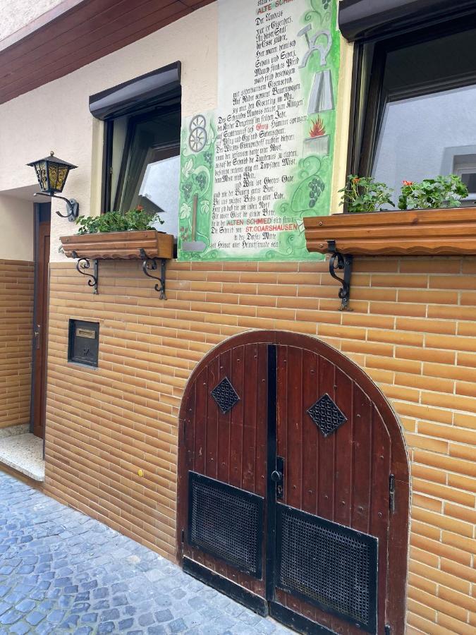 Alte Schmiede In Der Altstadt Von Sankt Goarshausen Luaran gambar