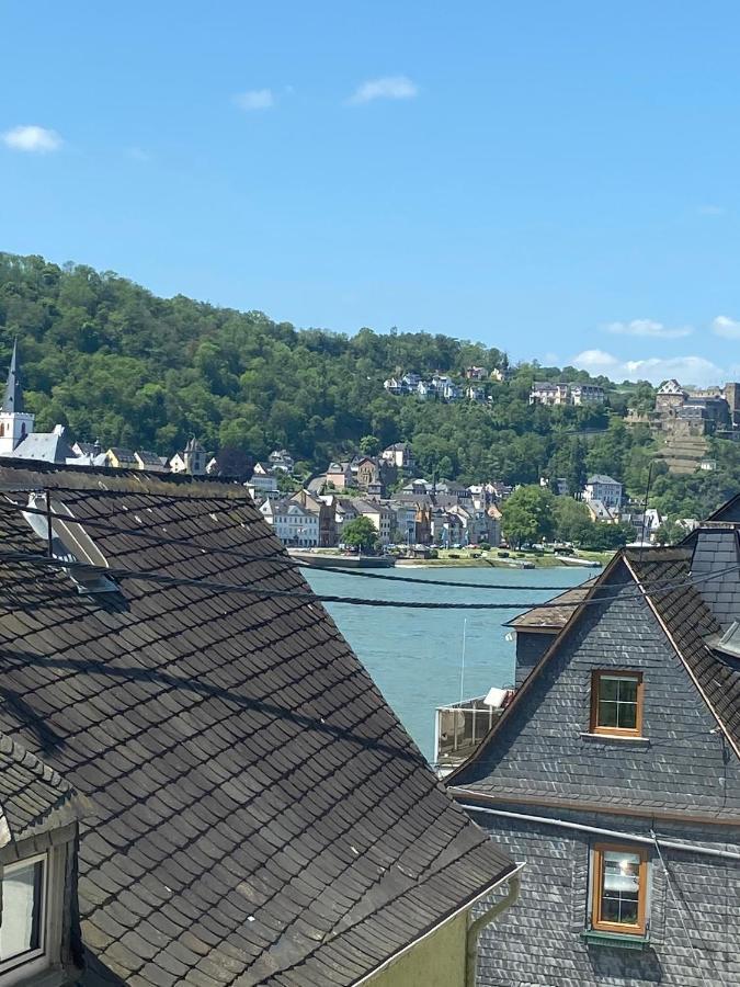 Alte Schmiede In Der Altstadt Von Sankt Goarshausen Luaran gambar
