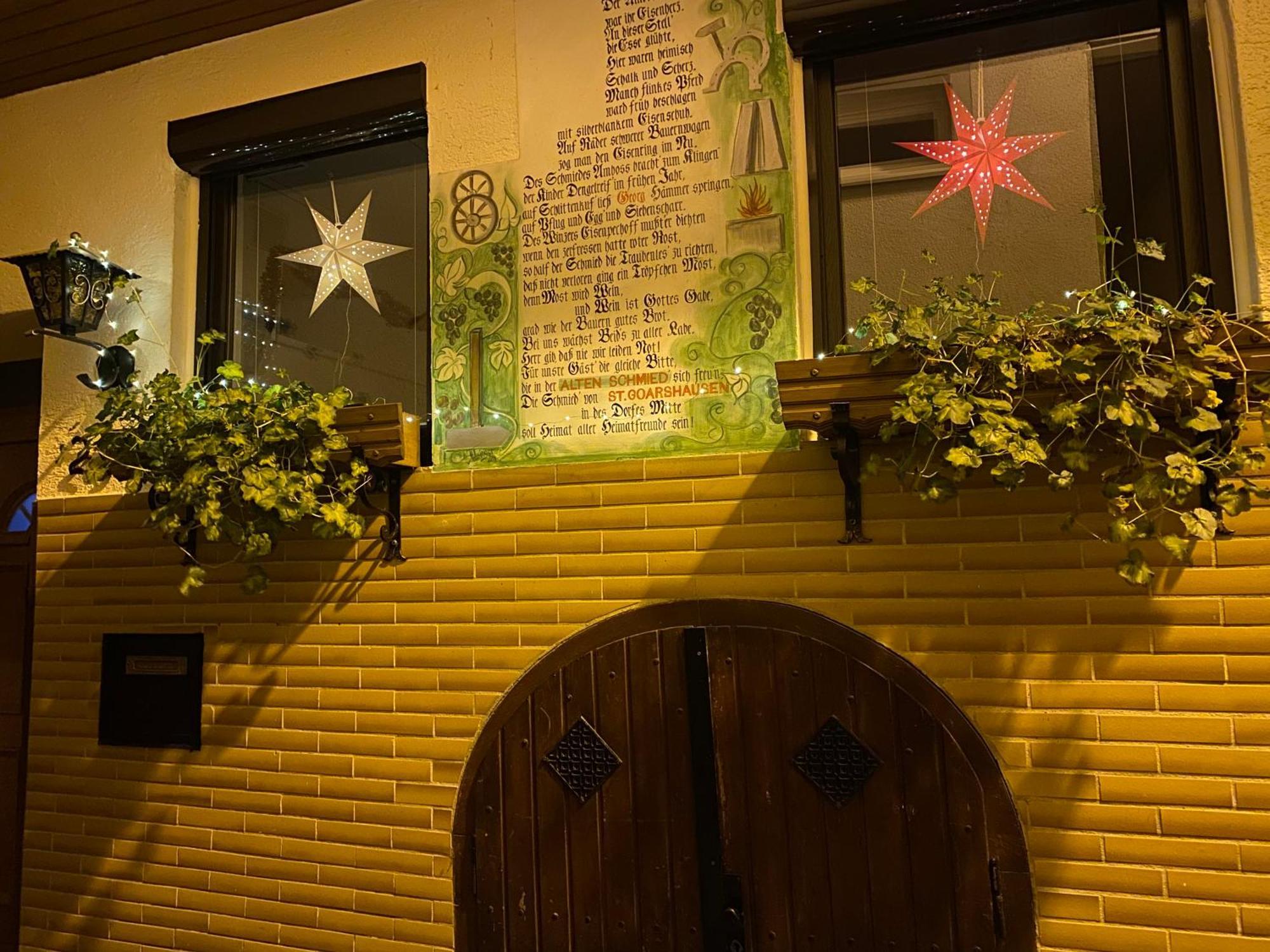 Alte Schmiede In Der Altstadt Von Sankt Goarshausen Luaran gambar